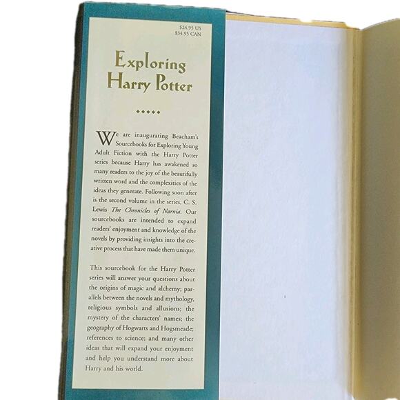 Exploring Harry Potter Beacham's Sourcebook YA Fiction Elizabeth D Schafer - Picture 5 of 8